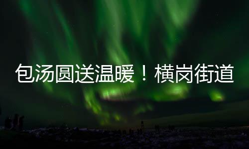包汤圆送温暖！横岗街道团工委（义工联）与志愿者欢乐闹元宵